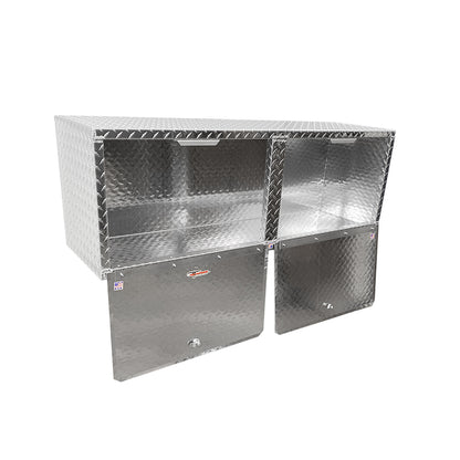 Pit Posse 48 Inch Overhead Cabinet Silver