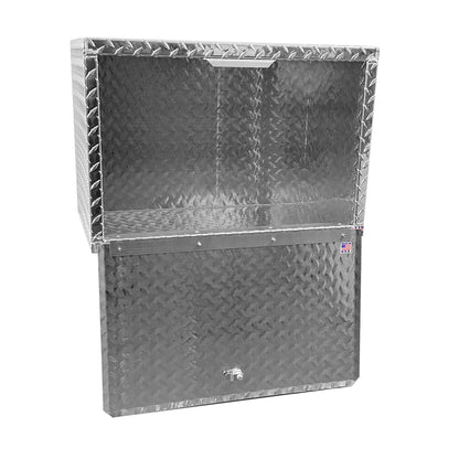 Pit Posse 24 Inch Overhead Cabinet Silver