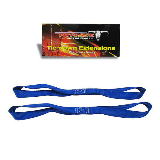 Pit Posse Tie Down Extension Blue