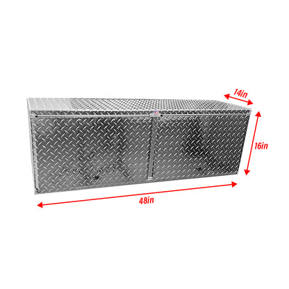 Pit Posse 48 Inch Overhead Cabinet Silver